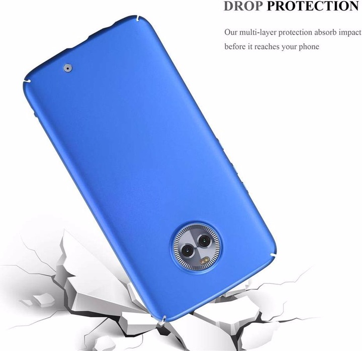 Produktbild Cadorabo Hard Cover Matt Metall Cover (Motorola Moto X4)