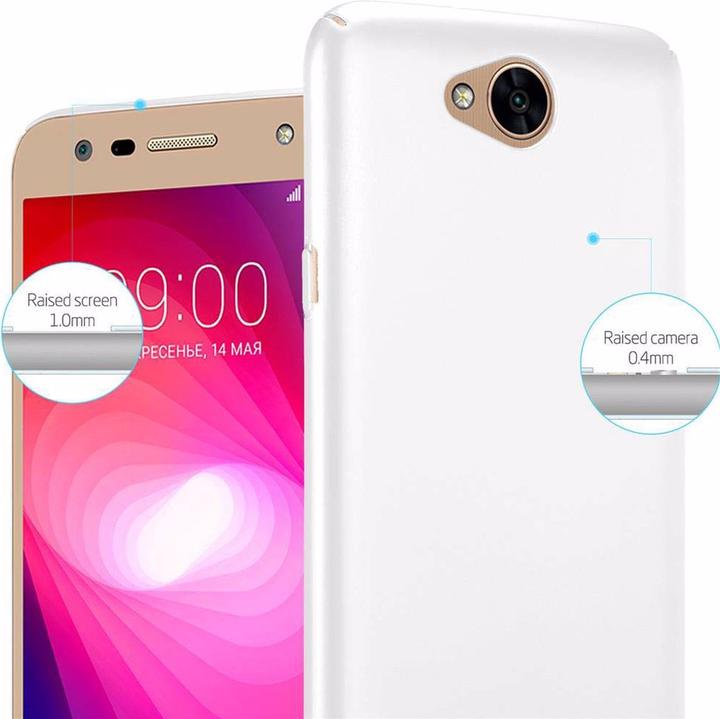 Actual product image Cadorabo Hard Cover Matt Metal Cover (LG X Power 2)