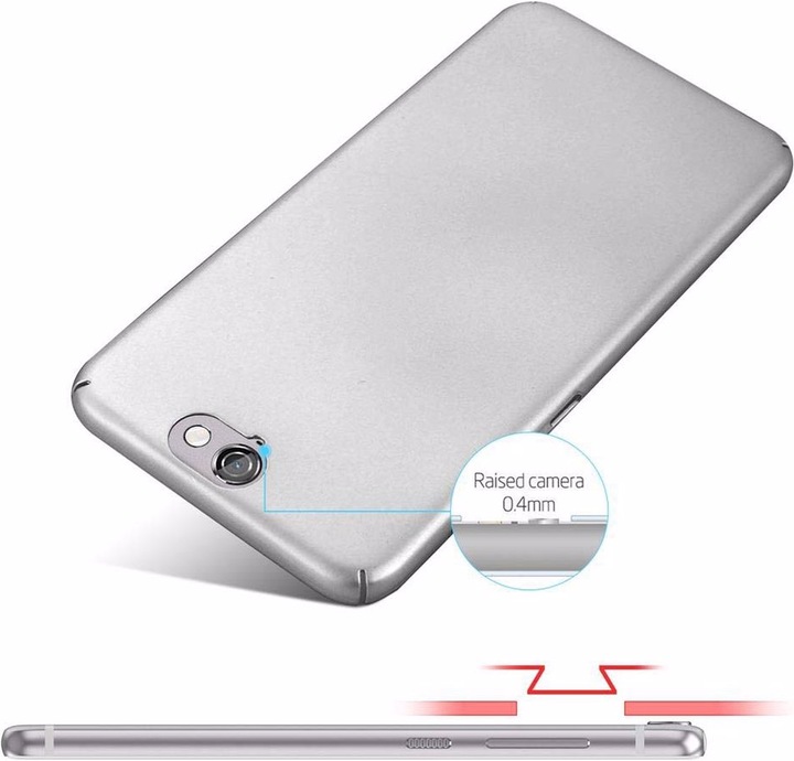 Produktbild Cadorabo Hard Cover Matt Metall Cover (HTC One A9)