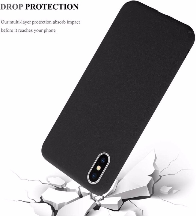 Actual product image Cadorabo Hard Cover Frosty Cover (Apple iPhone X, Apple iPhone XS)