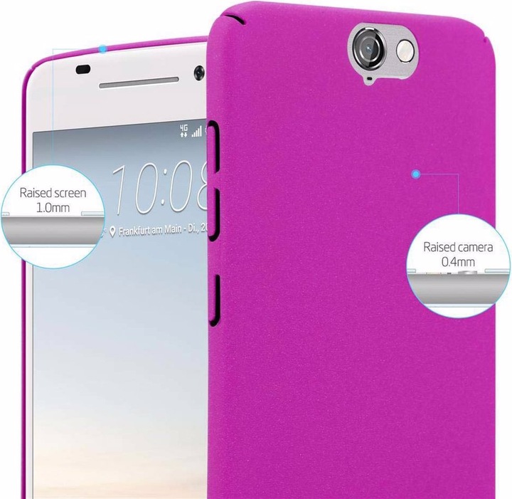 Image du produit Cadorabo Couverture rigide Frosty Cover (HTC One A9)