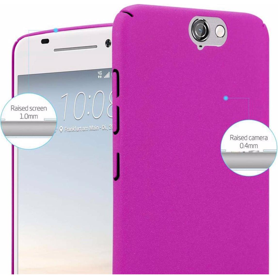 Thumbnail - Cadorabo Hard Cover Frosty Cover (HTC One A9), Smartphone Hülle, Pink