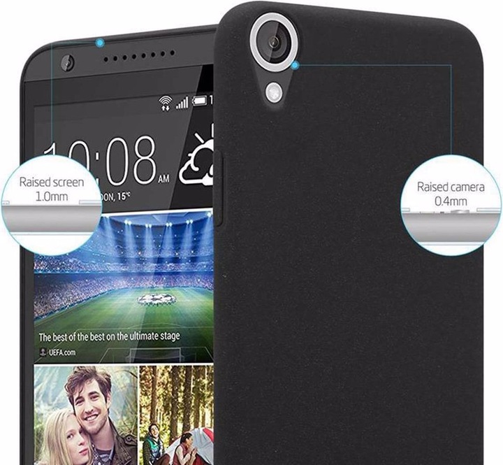 Image du produit Cadorabo Couverture rigide Frosty Cover (HTC Desire 820)