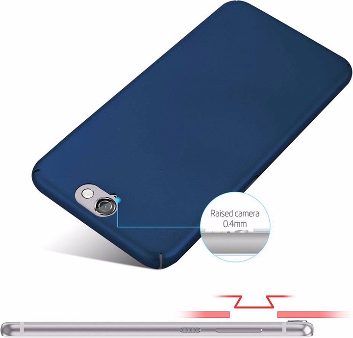Produktbild Cadorabo Hard Cover Matt Metall Cover (HTC One A9)