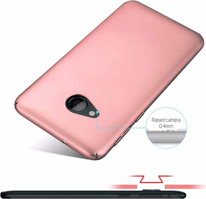 Produktbild Cadorabo Hard Cover Matt Metall Cover (HTC U Play)