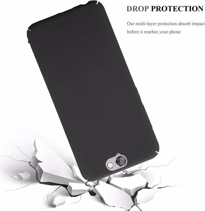 Image du produit Cadorabo Couverture rigide Frosty Cover (HTC One A9)