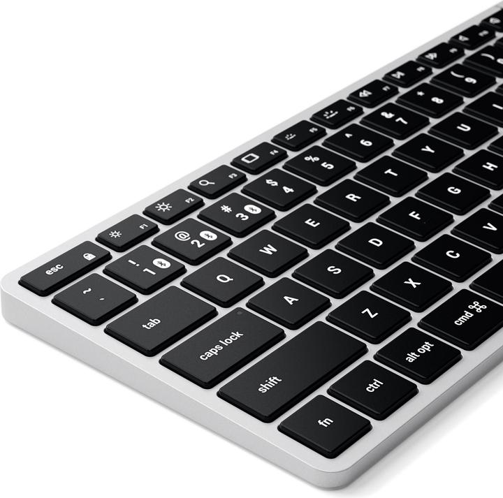 Produktbild Satechi Slim X1 Bluetooth Keyboard - draadloos - verlichte toetsen - ultracompact (Eng. Int., Kabellos)