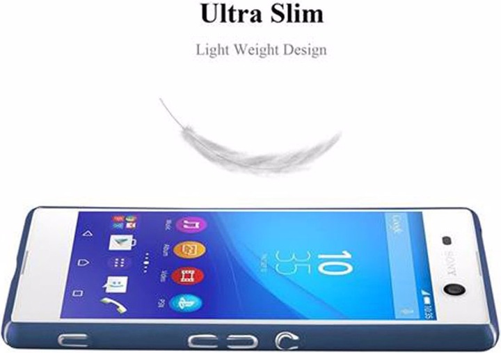 Produktbild Cadorabo Hard Cover Matt Metall Cover (Sony Xperia M5)