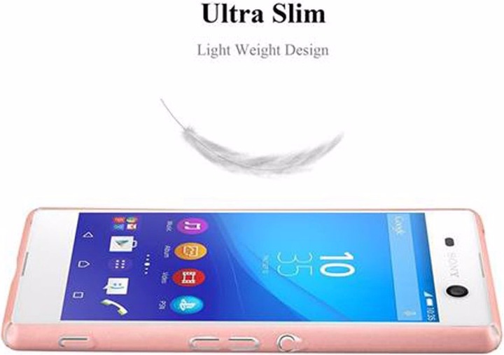 Produktbild Cadorabo Hard Cover Matt Metall Cover (Sony Xperia M5)