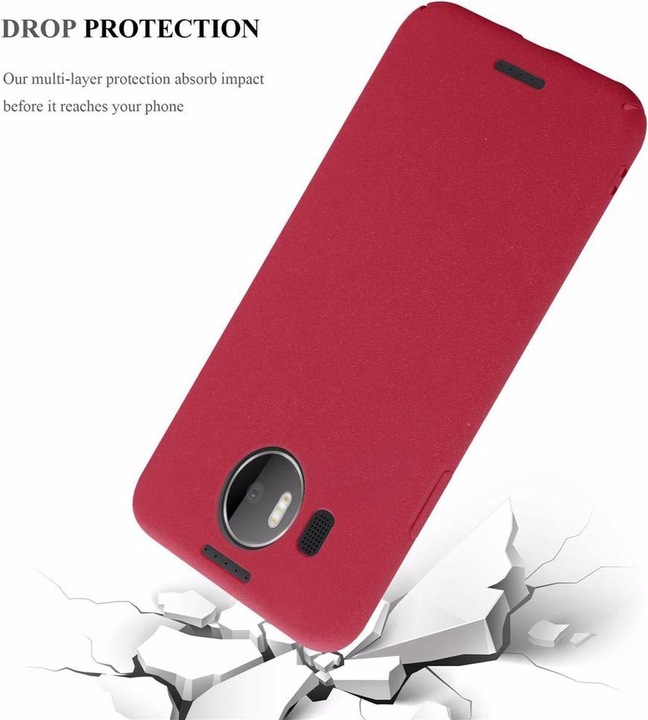 Actual product image Cadorabo Hard Cover Frosty Cover (Nokia Lumia 950 XL)