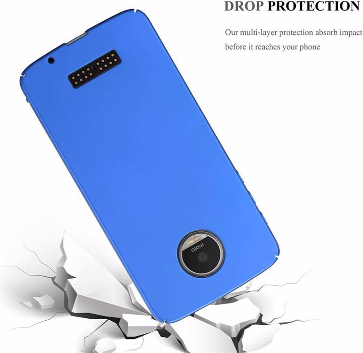 Produktbild Cadorabo Hard Cover Matt Metall Cover (Motorola Moto Z)