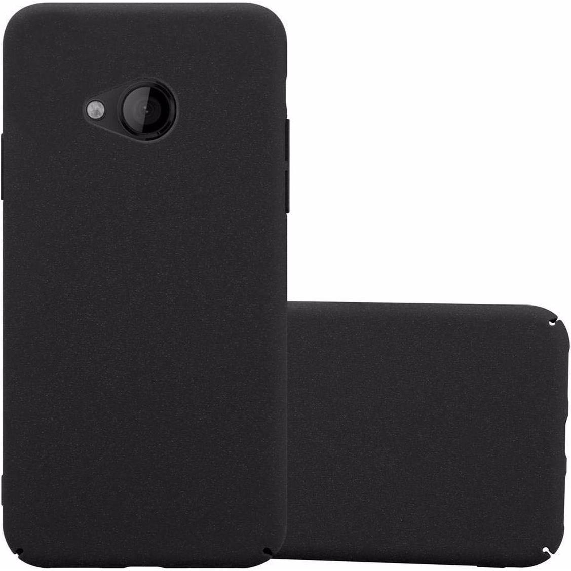Cadorabo Hard Cover Frosty Cover (HTC U Play), Smartphone Hülle, Schwarz
