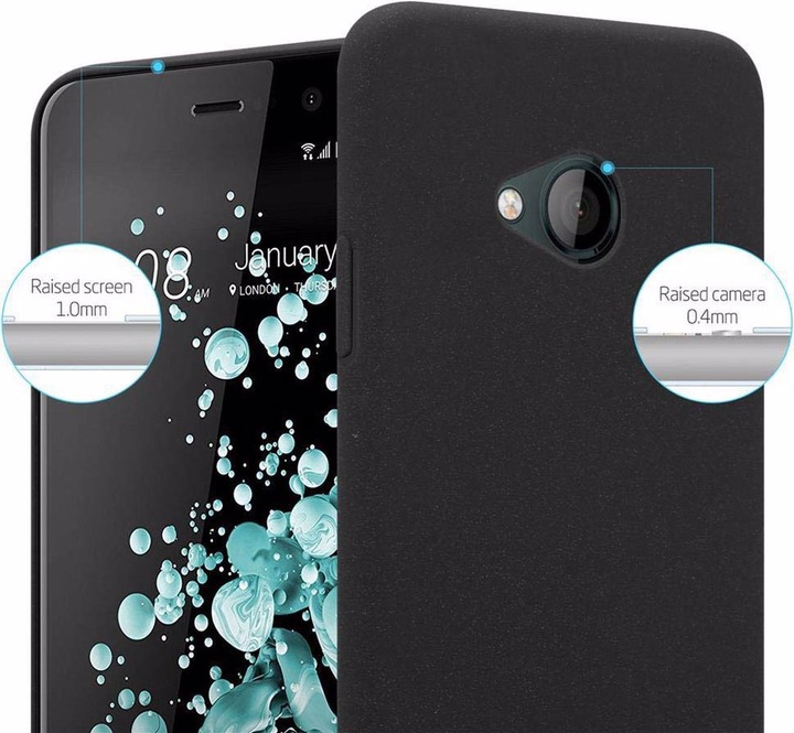 Image du produit Cadorabo Couverture rigide Frosty Cover (HTC U Play)