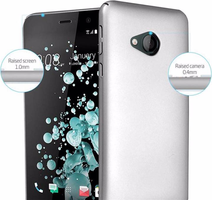 Actual product image Cadorabo Hard Cover Matt Metal Cover (HTC U Play)