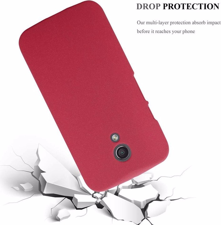 Image du produit Cadorabo Couverture rigide Frosty Cover (Motorola Moto Z2)