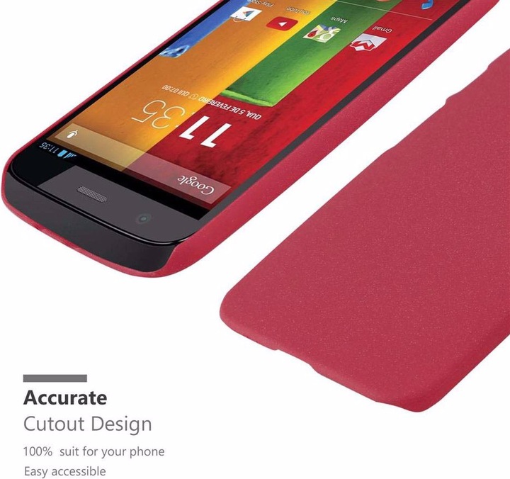 Image du produit Cadorabo Couverture rigide Frosty Cover (Motorola Moto Z2)