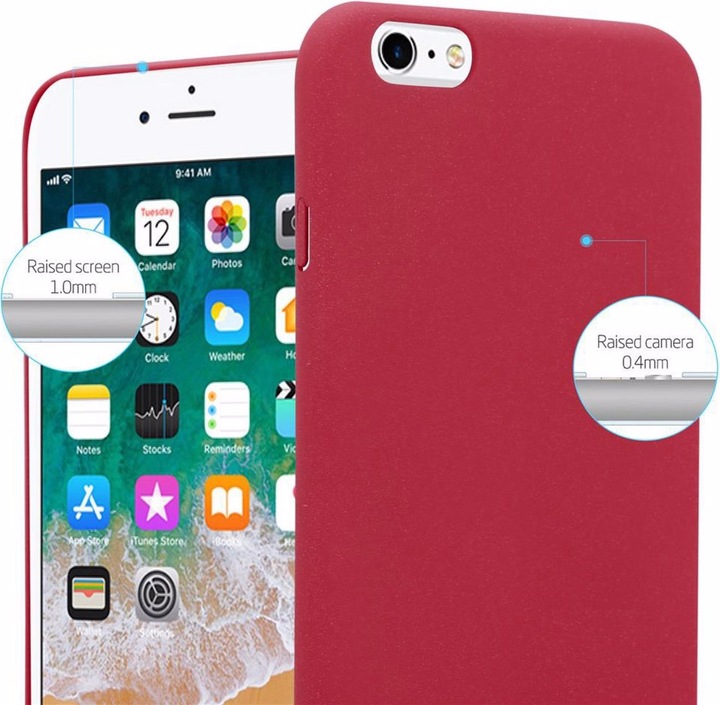 Actual product image Cadorabo Hard Cover Frosty Cover (Apple iPhone 6 Plus)