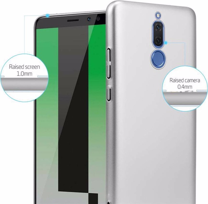 Actual product image Cadorabo Hard Cover Matt Metal Cover (Mate 10 Lite)
