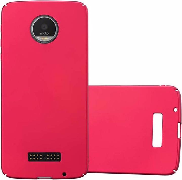 Actual product image Cadorabo Hard Cover Matt Metal Cover (Motorola Moto Z)