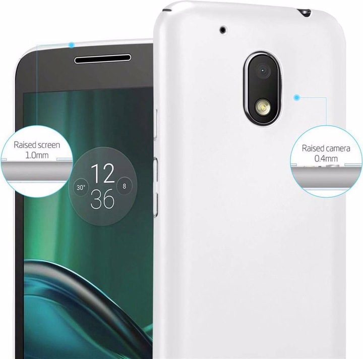 Actual product image Cadorabo Hard Cover Matt Metal Cover (Motorola Moto G4 Play)