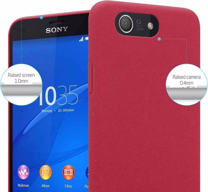 Image du produit Cadorabo Couverture rigide Frosty Cover (Sony Xperia Z3 Compact)