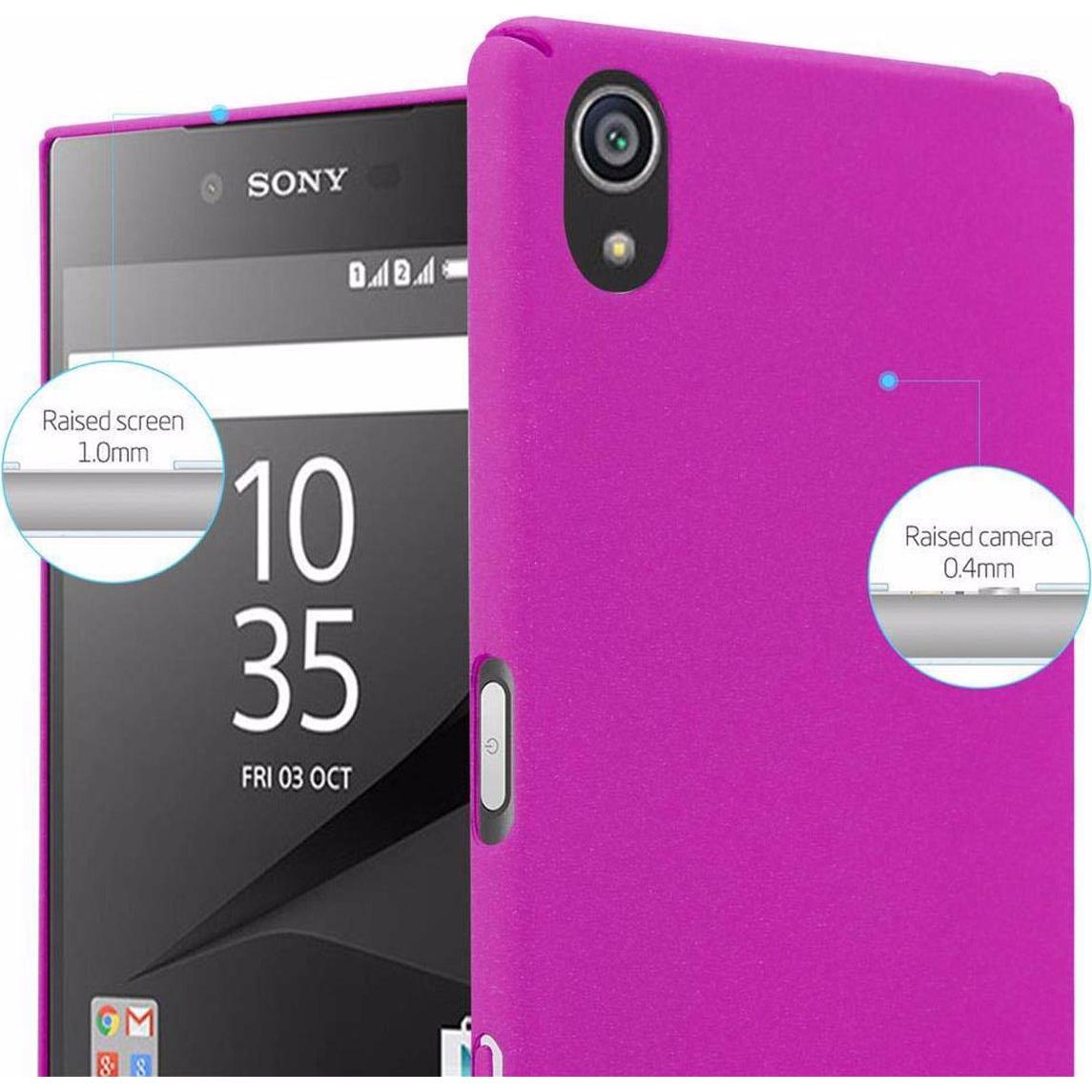 Thumbnail - Cadorabo Hard Cover Frosty Cover (Sony Xperia Z5), Smartphone Hülle, Pink