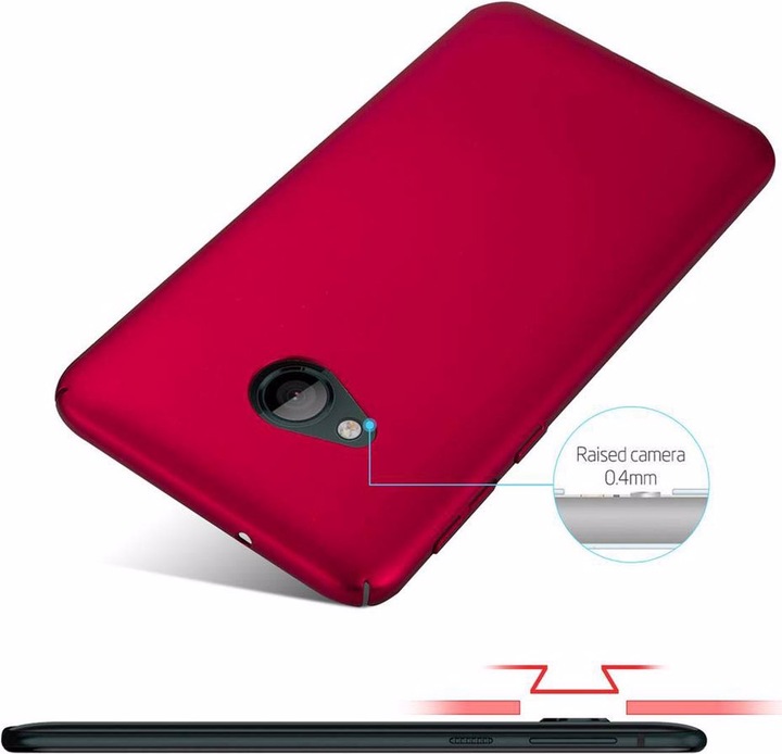 Produktbild Cadorabo Hard Cover Matt Metall Cover (HTC U Play)