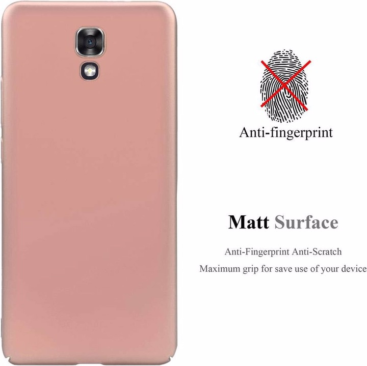 Produktbild Cadorabo Hard Cover Matt Metall Cover (LG X Screen)