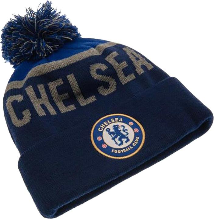 Produktbild Chelsea FC Bommelmütze Erwachsene (One Size)