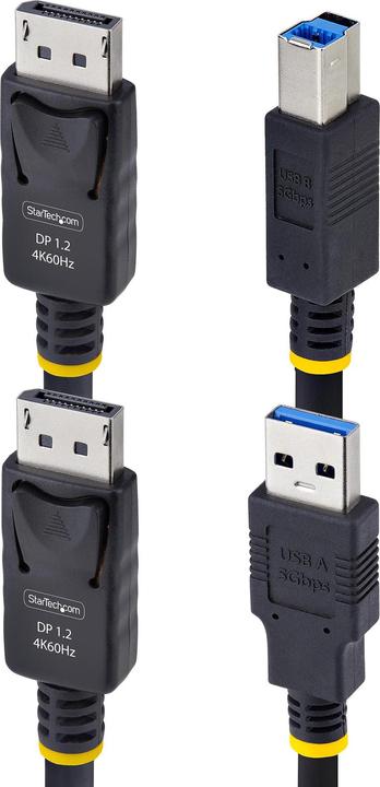 Produktbild StarTech DU1226-KVM-CABLE 1.8M DISPLAYPORT/USB KVM CABLE NMS NS