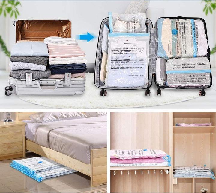 Produktbild Esmée XXL Vakuum Beutel Space Bags Kompressions Organizer 8er Set