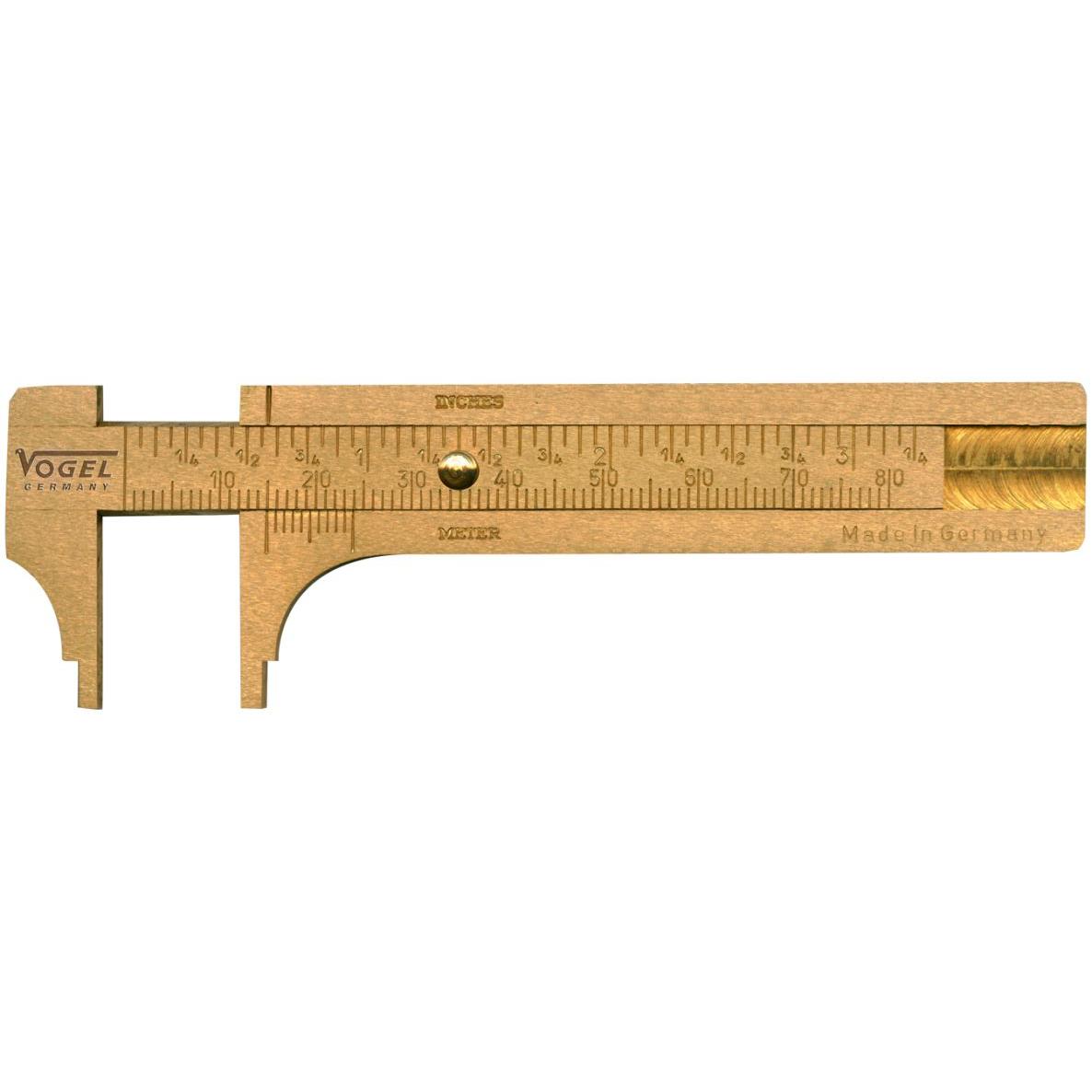 Vogel, Calibro, 214303 Messschieberknopf Innenmass Messing 100mm