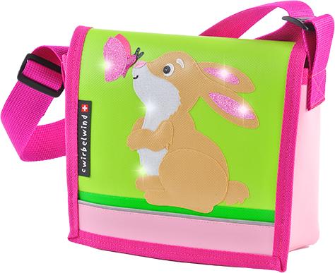 Immagine prodotto Cwirbelwind Borsa Schnuffel glitterata per l'asilo nido