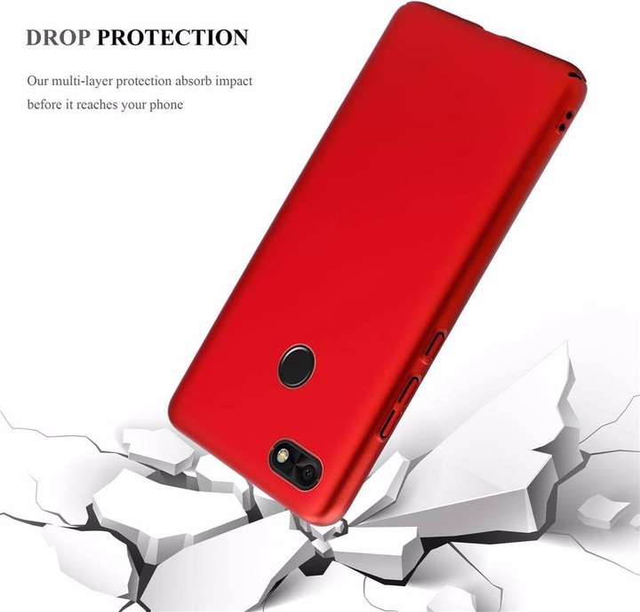 Produktbild Cadorabo Hard Cover Matt Metall Cover (Huawei Y6 Pro (2017))