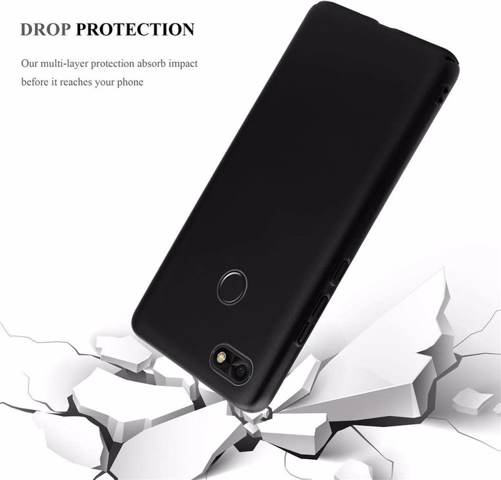 Produktbild Cadorabo Hard Cover Matt Metall Cover (Huawei Y6 Pro (2017))