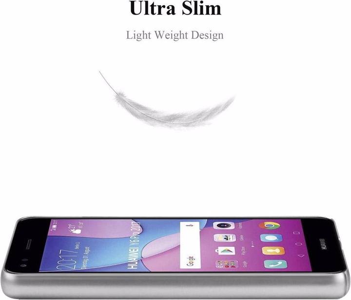 Actual product image Cadorabo Hard Cover Matt Metal Cover (Huawei Y6 Pro (2017))