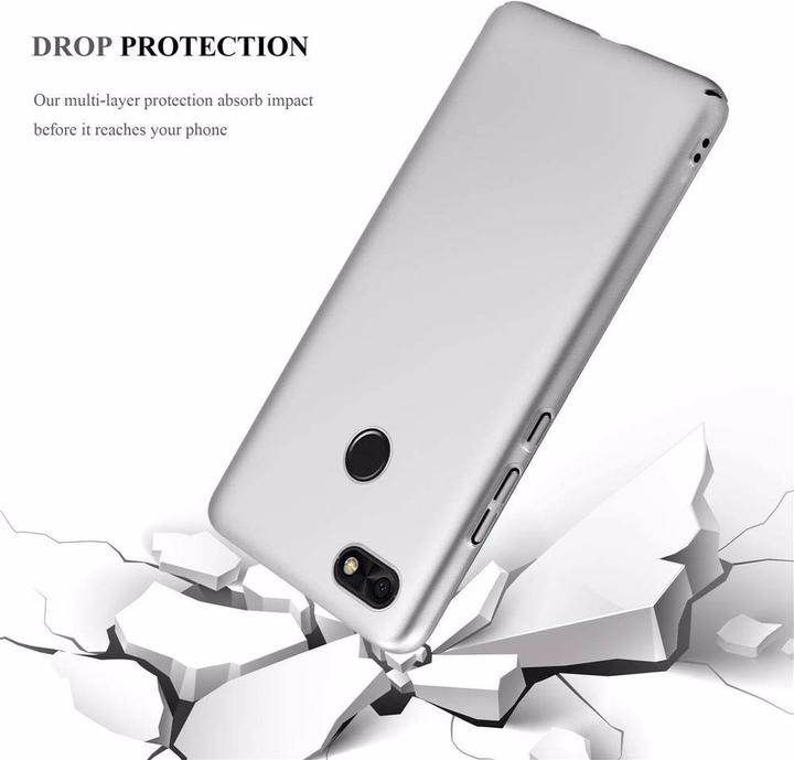 Actual product image Cadorabo Hard Cover Matt Metal Cover (Huawei Y6 Pro (2017))