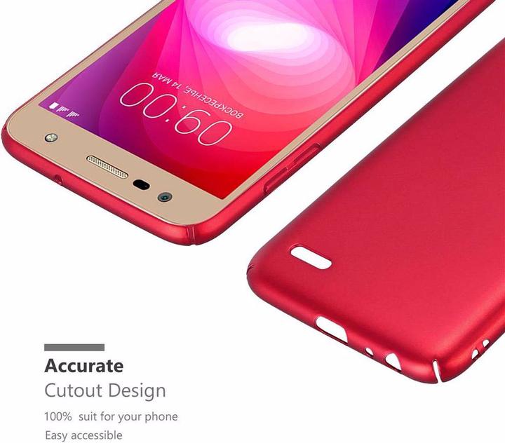 Actual product image Cadorabo Hard Cover Matt Metal Cover (LG X Power 2)