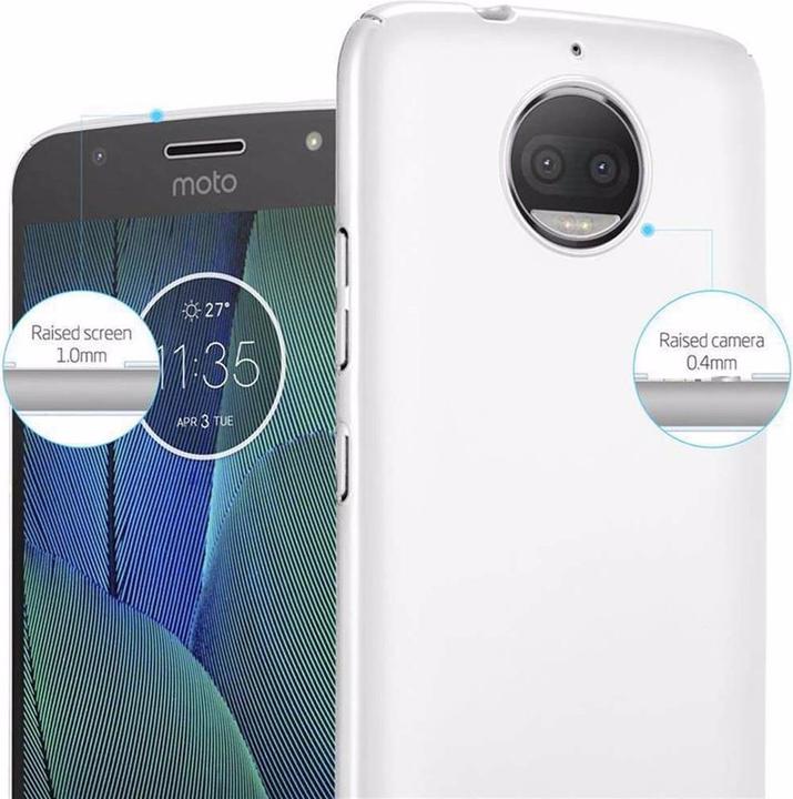 Image du produit Cadorabo Hard Cover Couverture métallique mate (Motorola Moto G5S Plus)