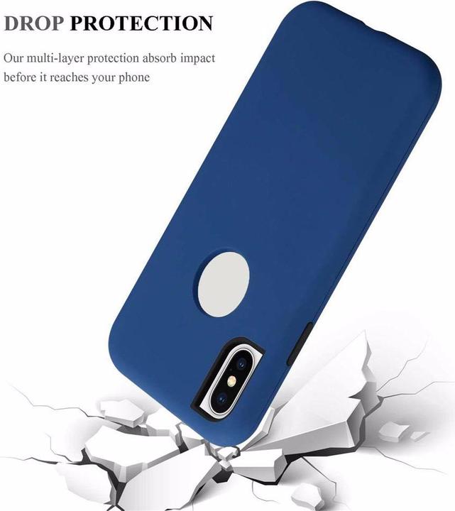 Image du produit Cadorabo Couverture hybride 3 en 1 (3 parties) (Apple iPhone X)
