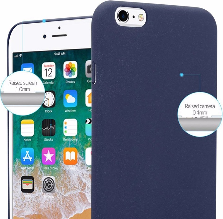 Image du produit Cadorabo Couverture rigide Frosty Cover (Apple iPhone 6 Plus)