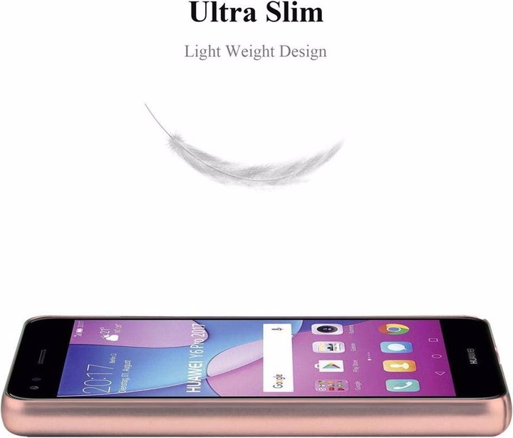 Produktbild Cadorabo Hard Cover Matt Metall Cover (Huawei Y6 Pro (2017))