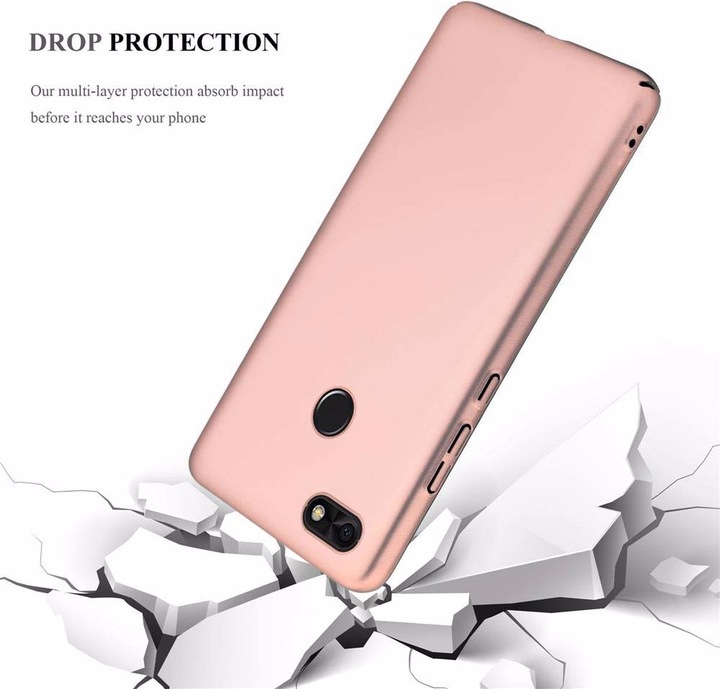 Produktbild Cadorabo Hard Cover Matt Metall Cover (Huawei Y6 Pro (2017))