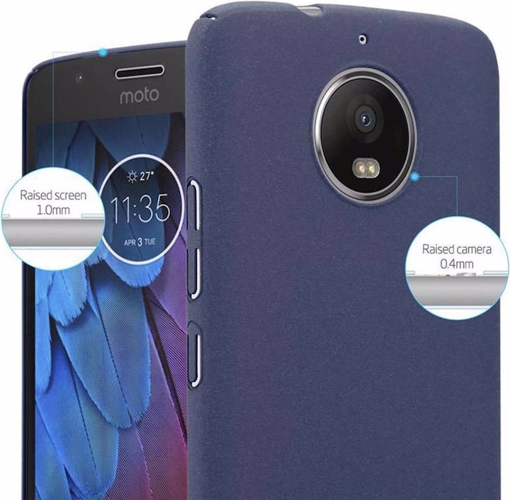 Image du produit Cadorabo Couverture rigide Frosty Cover (Motorola Moto G5S)