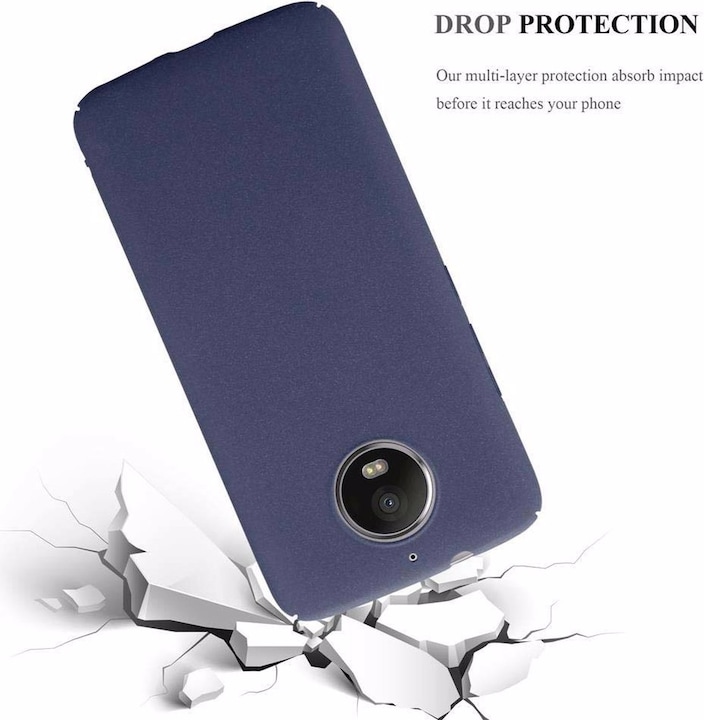 Image du produit Cadorabo Couverture rigide Frosty Cover (Motorola Moto G5S)