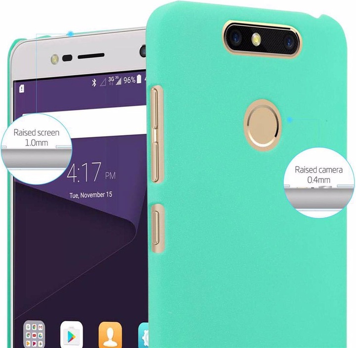 Image du produit Cadorabo Couverture rigide Frosty Cover (ZTE Blade V8 Mini)