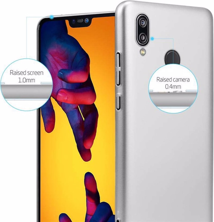 Produktbild Cadorabo Hard Cover Matt Metall Cover (Huawei Nova 3E)