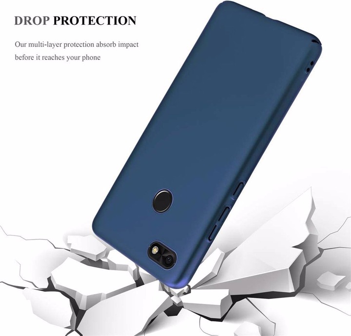 Produktbild Cadorabo Hard Cover Matt Metall Cover (Huawei Y6 Pro (2017))