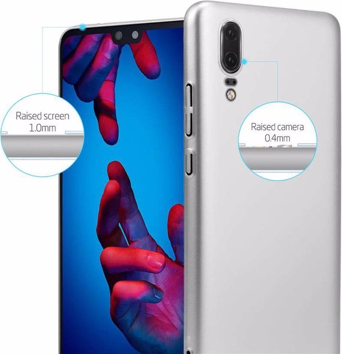 Produktbild Cadorabo Hard Cover Matt Metall Cover (Cubot P20)