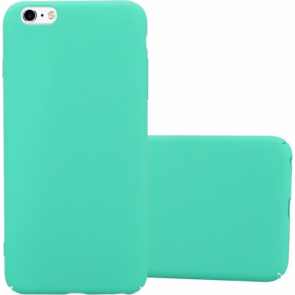 Cadorabo Hard Cover Frosty Cover (Apple iPhone 6 Plus), Smartphone Hülle, Grün